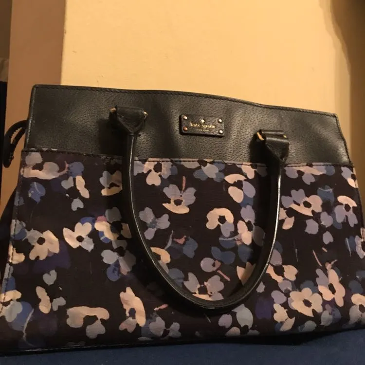 Kate Spade Floral Purse - Image 10
