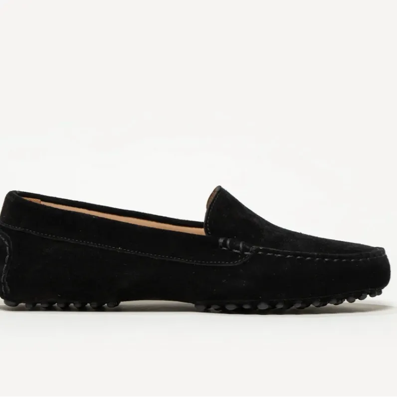 🇮🇹M. Gemi Black Suede Women's Moccasins Size undefined - Image 12