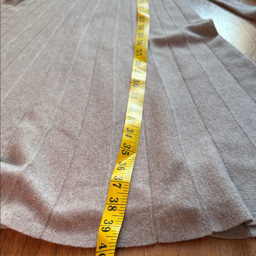 Siren Lily  Taupe Long Sleeve Dress - Image 6