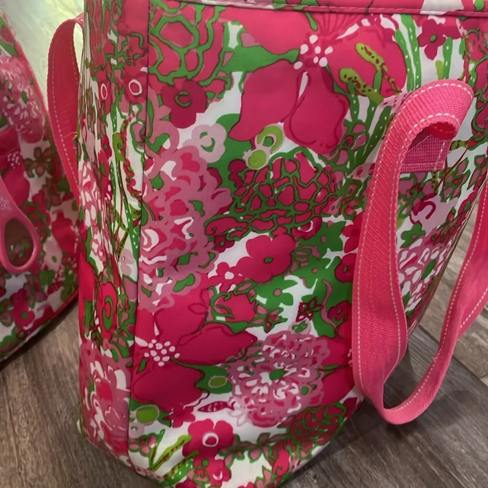 Lilly Pulitzer Beach Bag and Insulated Beverage Bucket Cooler Bag set - Image 12