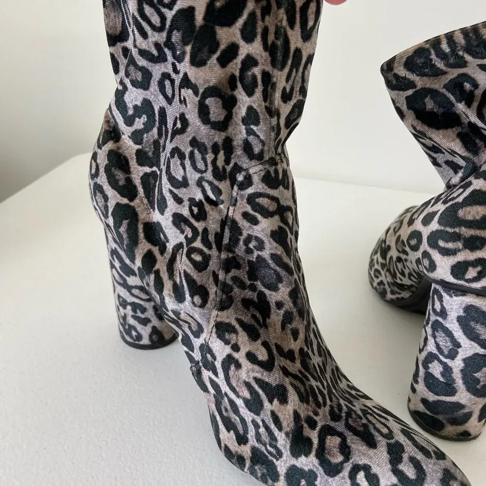 EUC | A New Day women’s leopard print soft pump boots — size 8.5‎ - Image 6