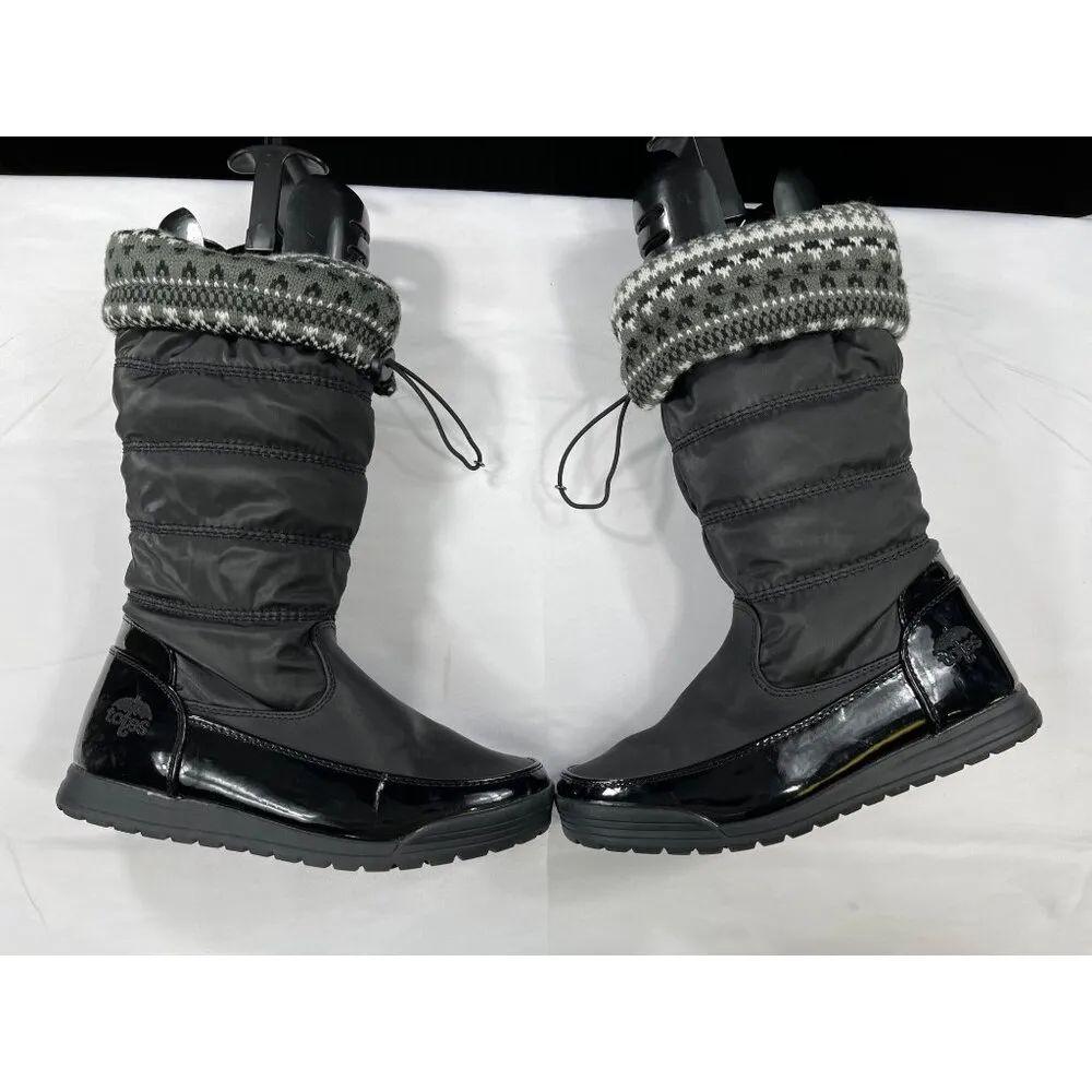 Totes Womens Waterproof Winter Boots SKU 7509 Size 9 Black - Image 2
