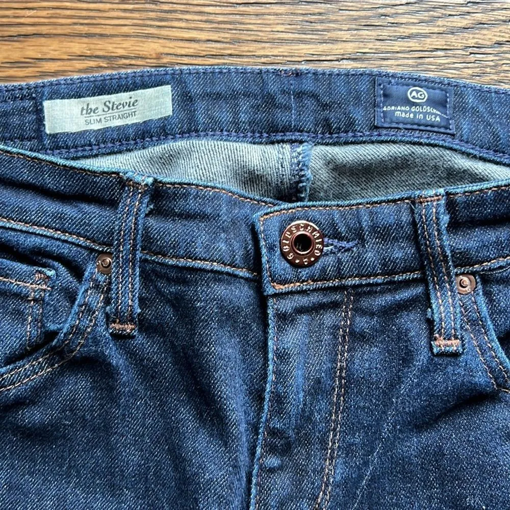 Revolve‎ AG Adriano Goldschmied The Stevie Slim Straight Jeans 27 x 30 C16 - Image 6