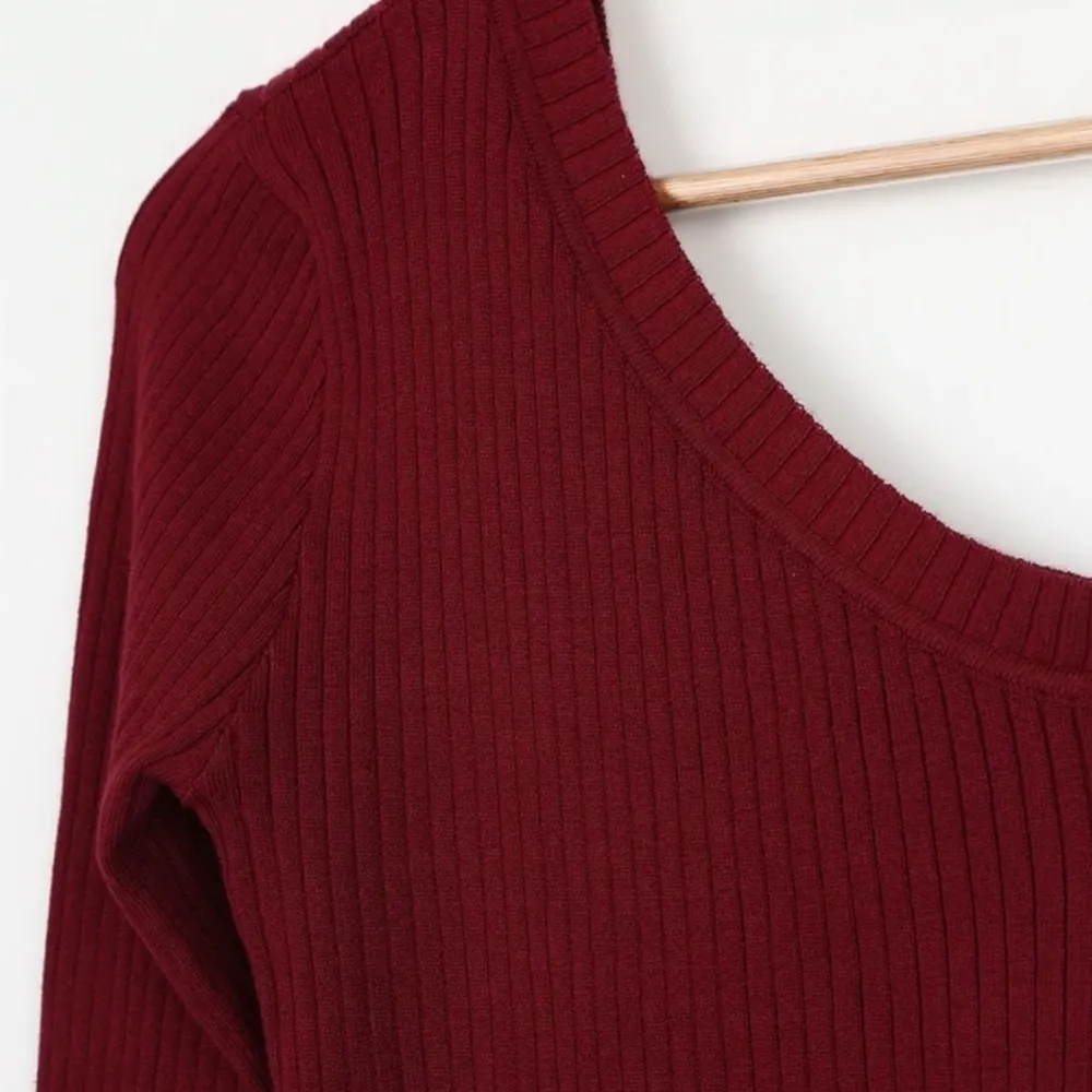 Lulus | One Shoulder Long Sleeve Top - Image 6