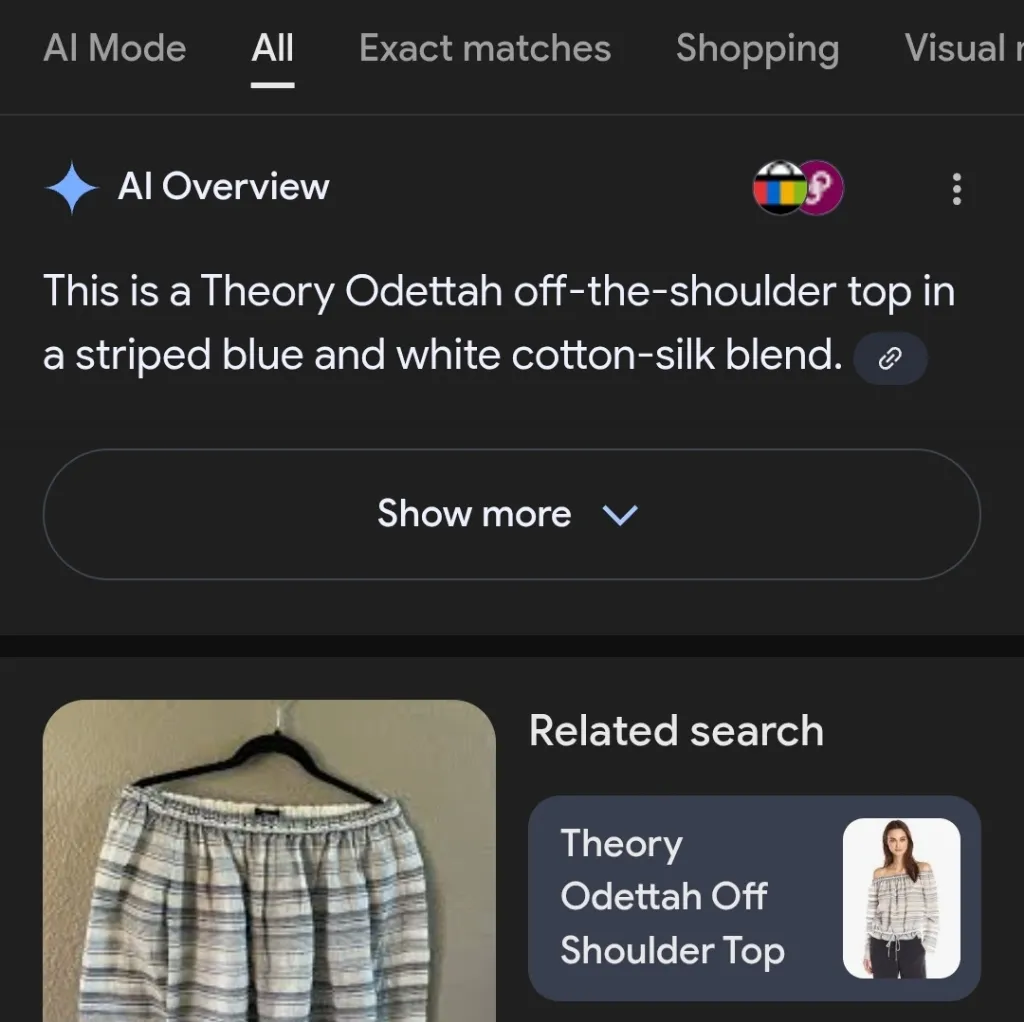 Theory Odettah Off The Shoulder Top L - Image 11