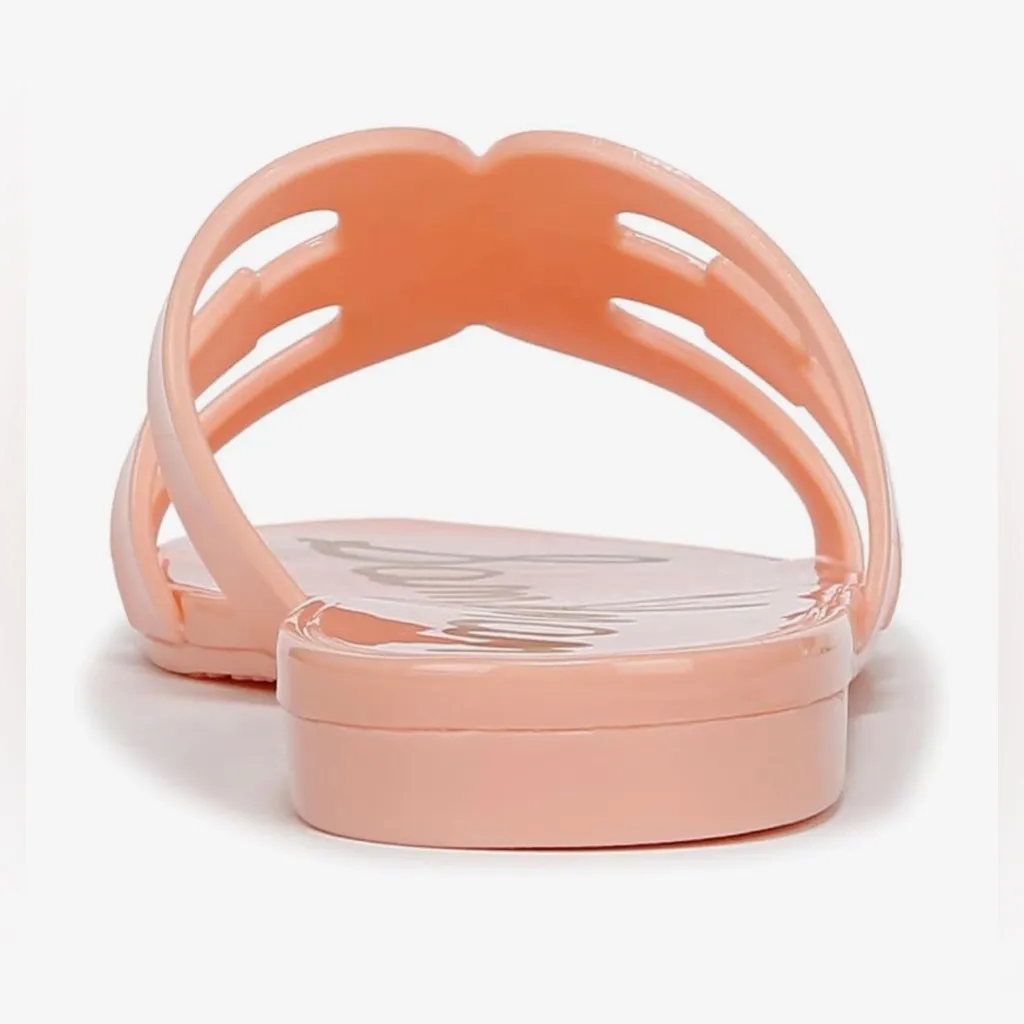 NEW Light Pink Sam Edelman Bay Jelly shoes Sandals 9 $60 - Image 3