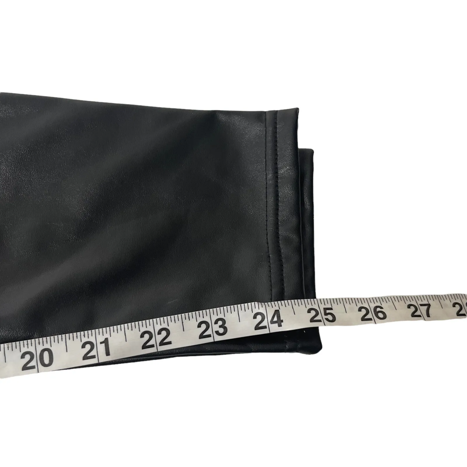 Liquid Latex Size M Faux Leather Black Pull‎ on Leggings Size M - Image 10