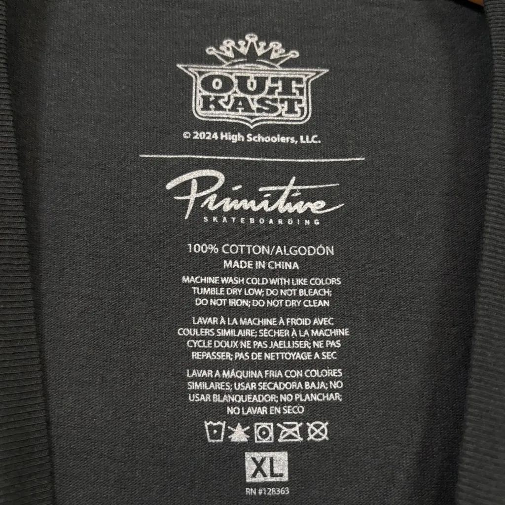 Primitive x OutKast Stankonia Album Hip Hop Duo T-Shirt XL - Image 4