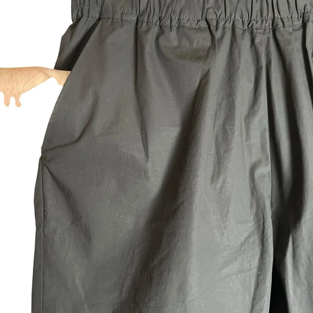 Lis Lareida Women’s Black Crop Casual Pants Teddy Size 38 (US Medium) Italy Made - Image 5