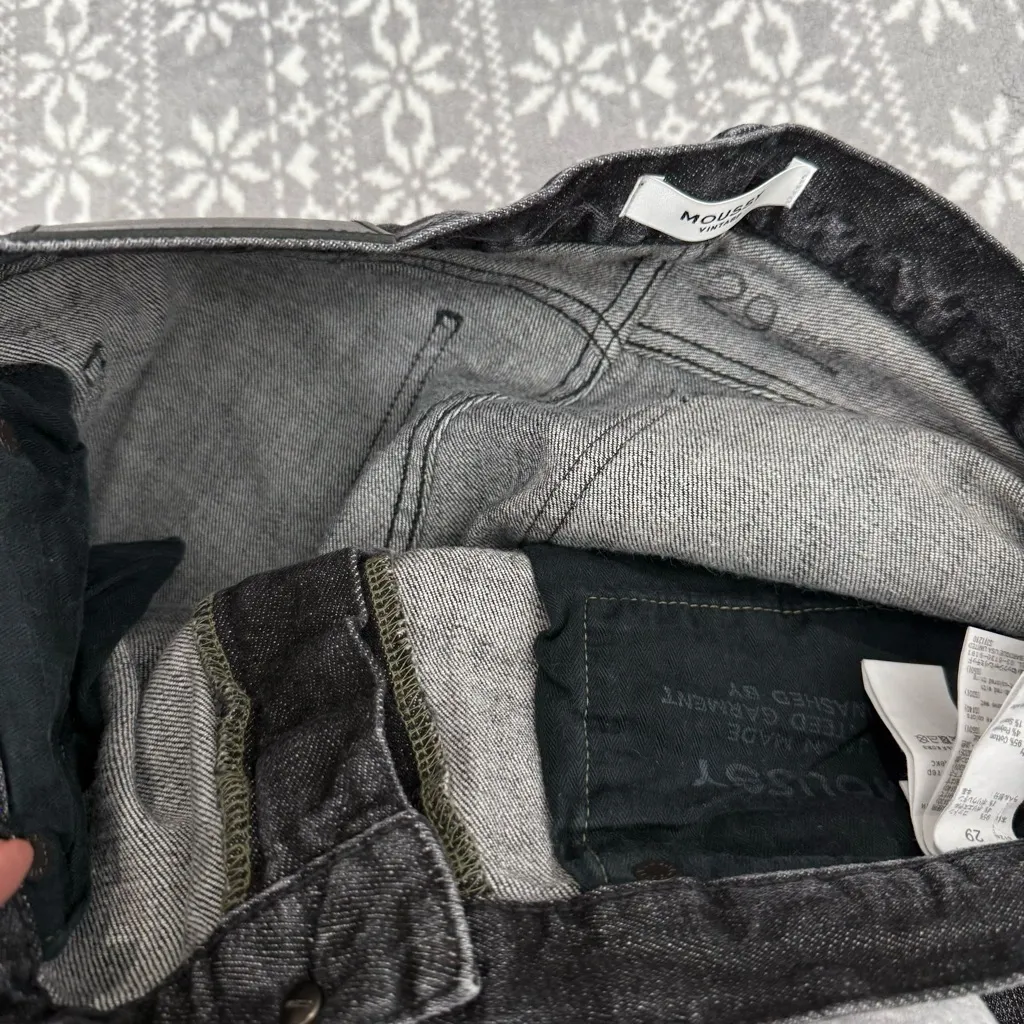 MOUSSY VINTAGE Prichard Skinny Jeans In Black‎ Size 29 Black - Image 8