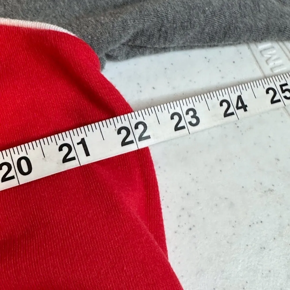 Victoria’s Secret Love Pink Sweatshirt Women RedGray Pullover - Image 5