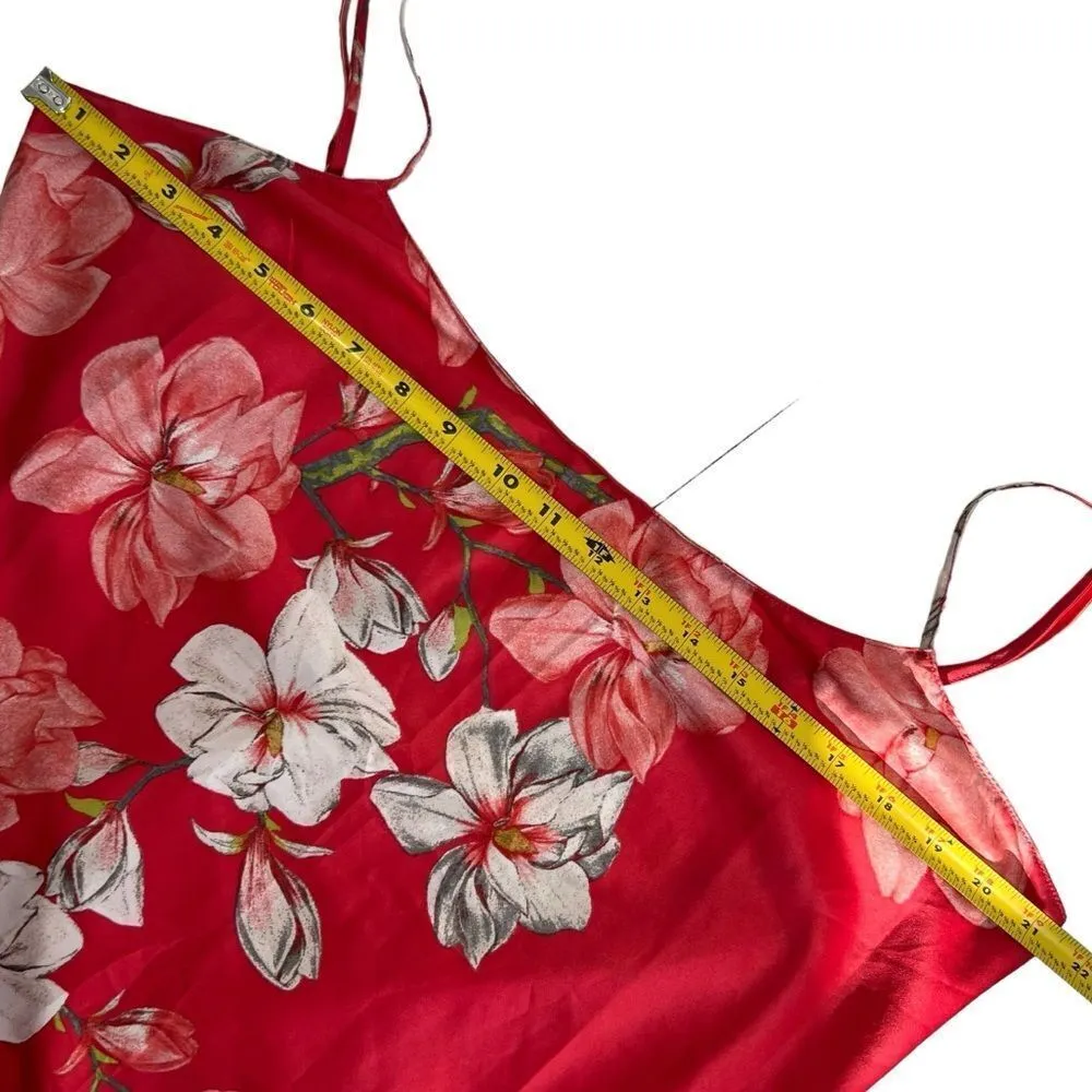 Natori Magnolia Floral Print Satin Chemise Gown - Image 6