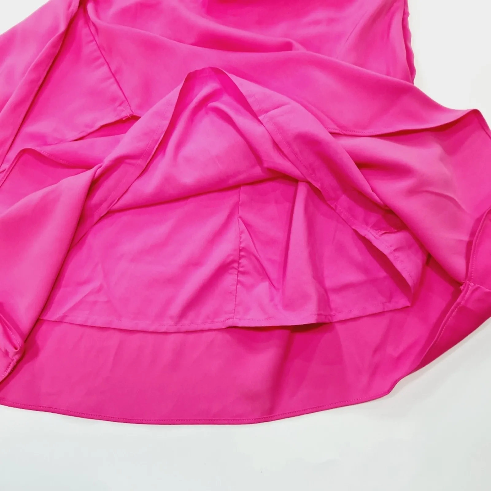 Superdown Crystal Mini Dress in Hot Pink Small - Image 8