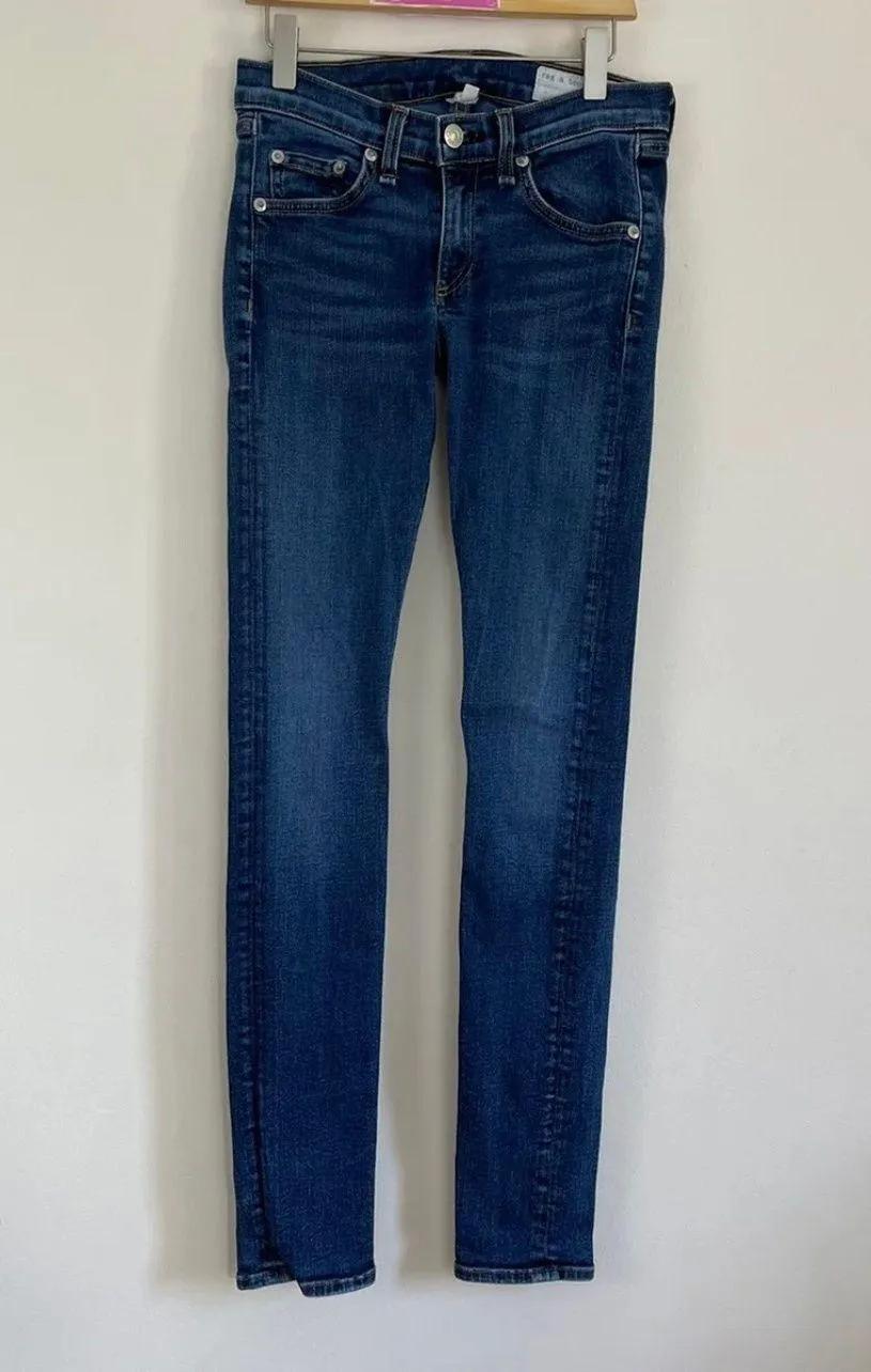 Cate Mid-Rise Skinny Jeans Sz 24 - Image 4