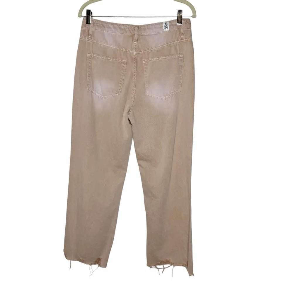 Altar’d State Aubrielle Straight Leg Jeans in Mauve 28 - Image 7