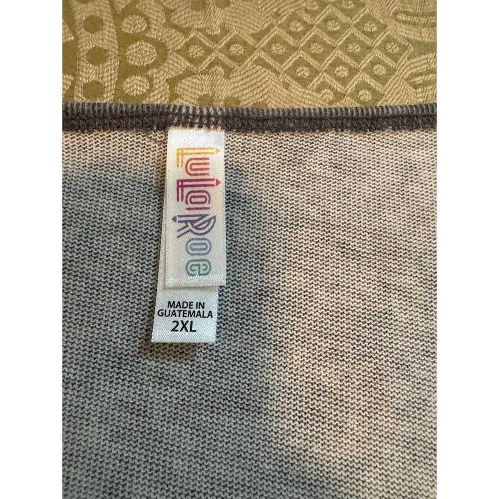 LULAROE Americana Patrick Tee Size 2X New with Tag - Image 7