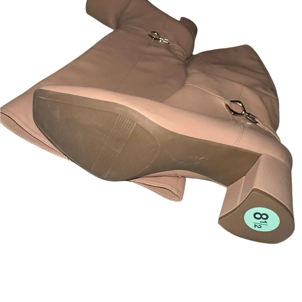 NEW NATURALIZER Waylon Tall Boot In Taupe Smooth Synthetic - Image 9