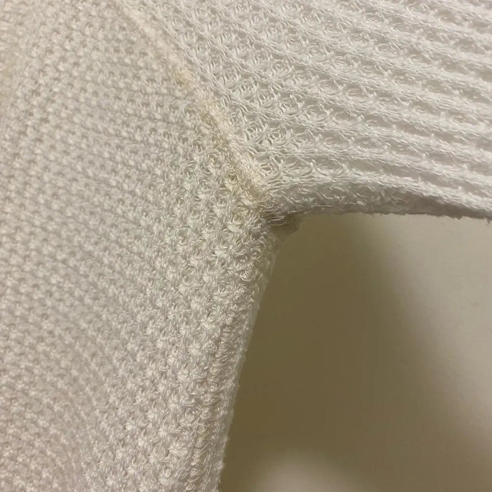 We The Free Medium White Cream Lightweight Sweater Boho Free People - Image 3