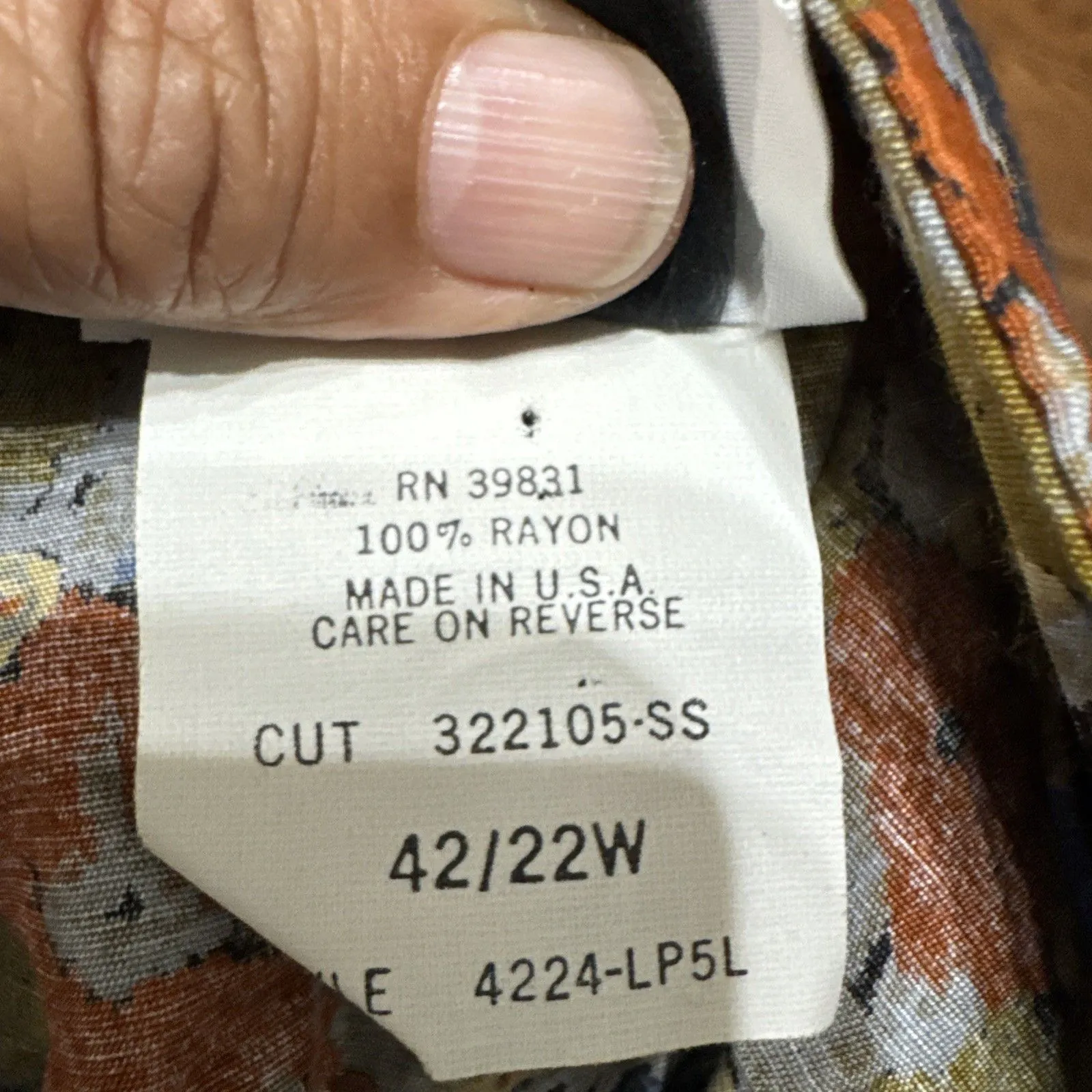 Y2K Fritzi Shirt Women’s Plus Sz 22W Blouse Western Floral USA Granny core Shirt - Image 4