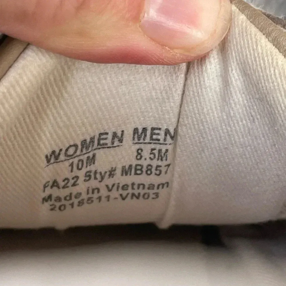 Madewell MWL Cloudlift Kick Off Sneaker Leather Suede Canvas Size 10 - Image 6