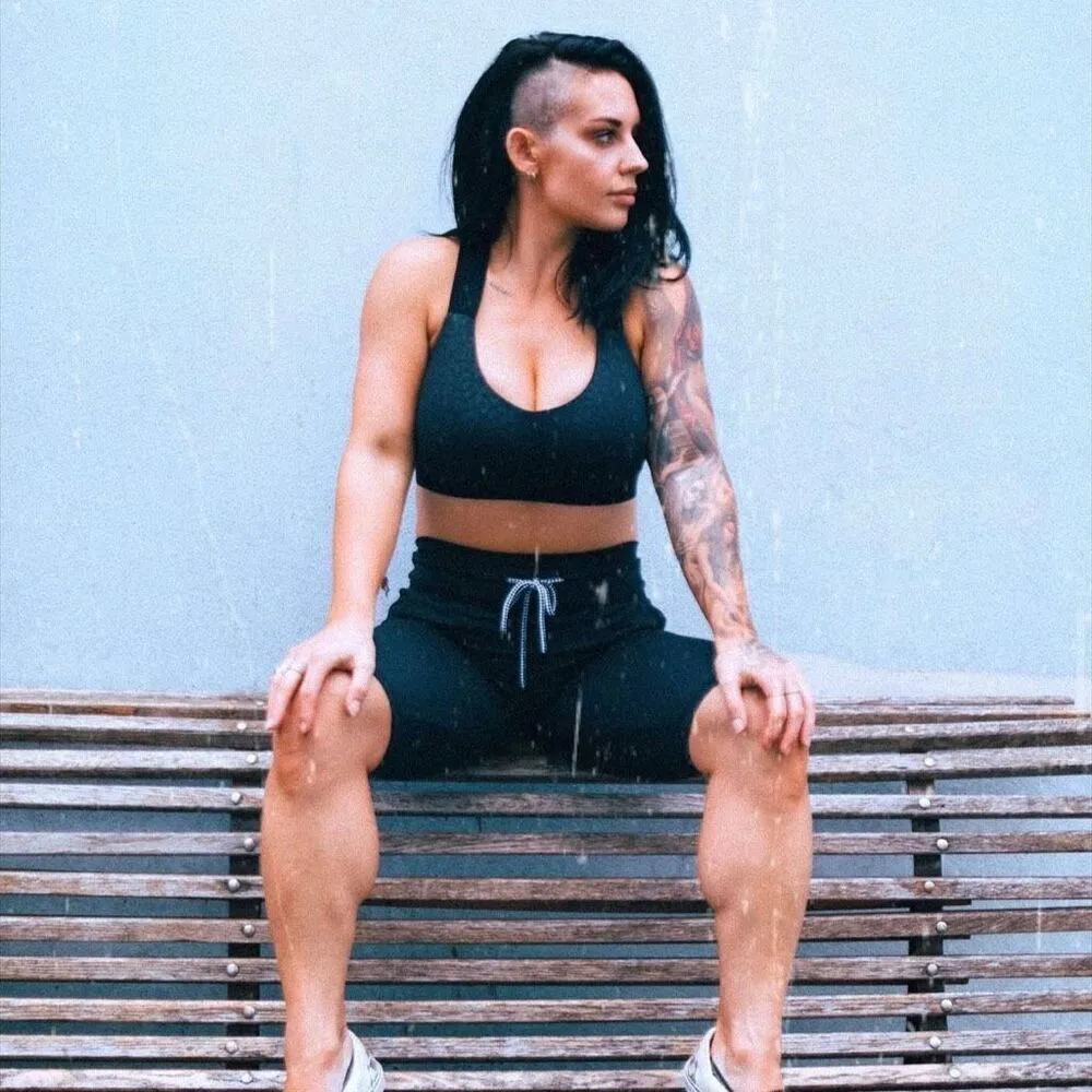 Celestial Bodiez black leopard power biker shorts size small euc - Image 10