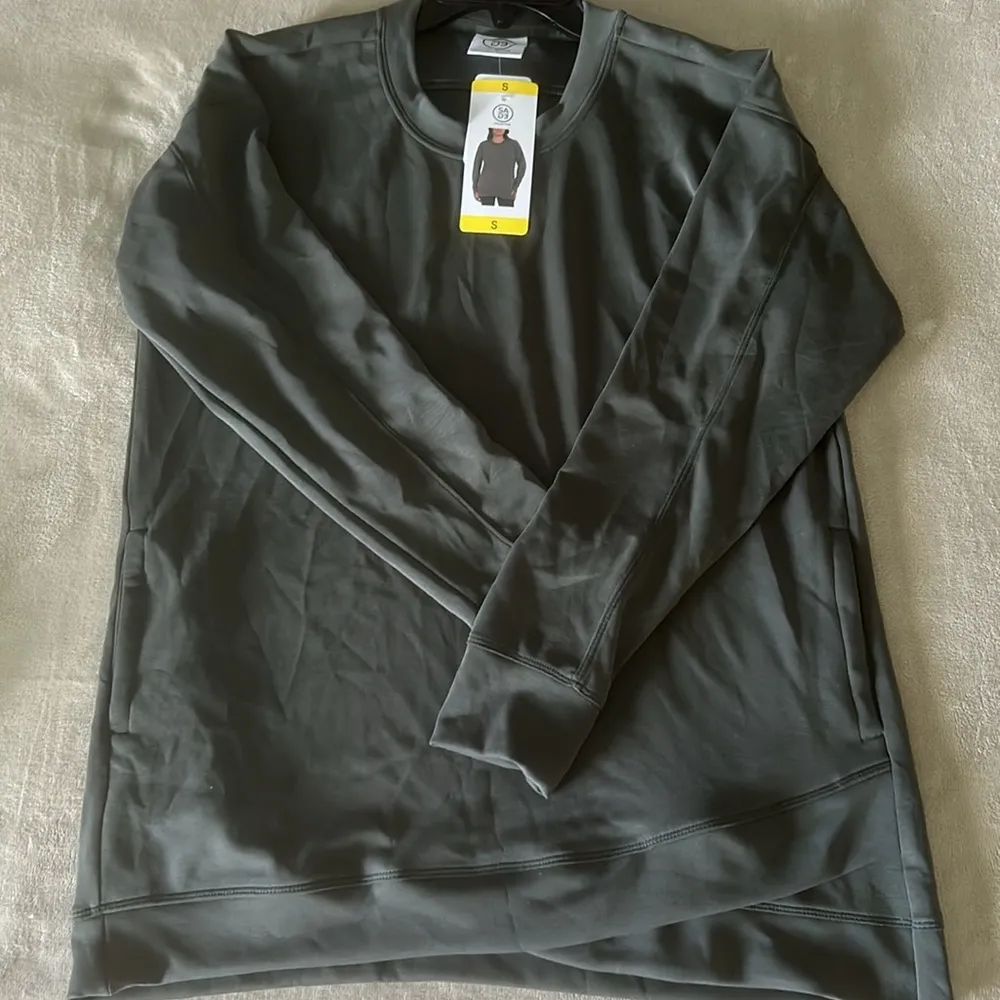 NWT Sage Green Soft Yoga Sweatshirt - Image 3