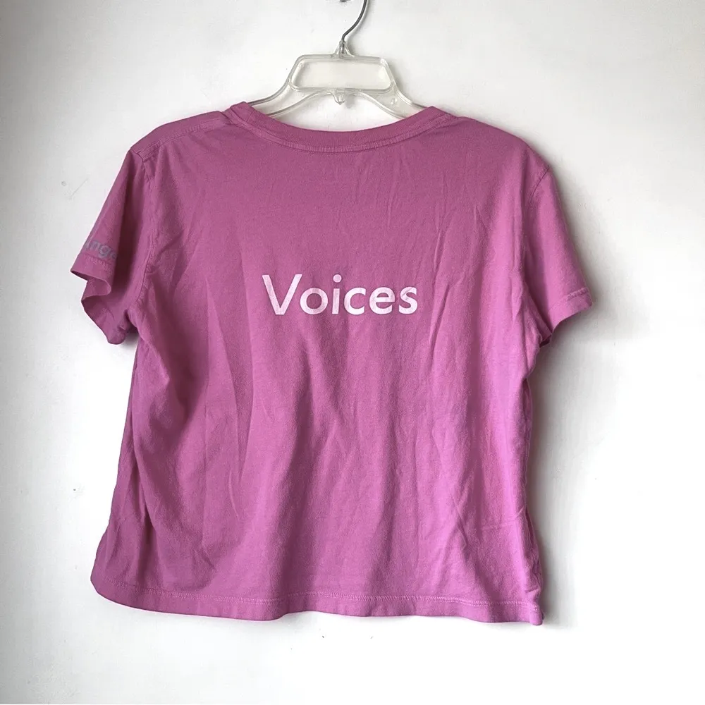 Pink Logo Los Angeles Short Sleeve Tshirt M - Image 3