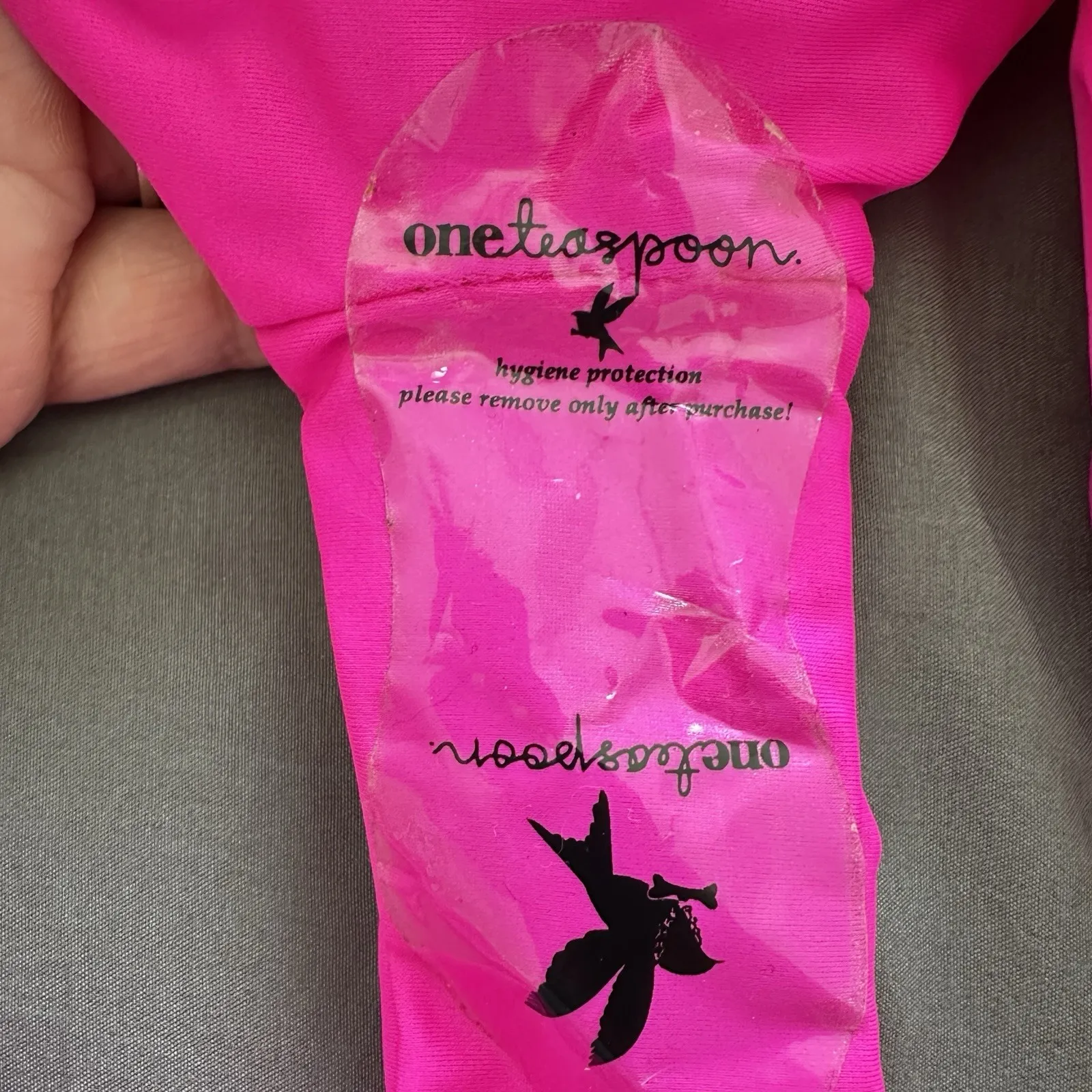 Oneteaspoon‎ Swim Bikini Bottom Large Magenta NWOT Beach Vacation - Image 4