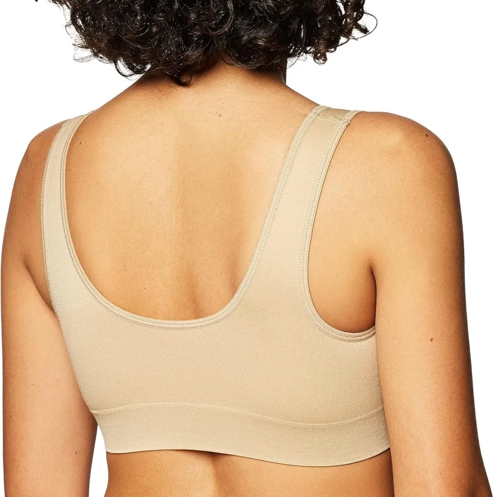 RHONDA SHEAR seamless bra 🌷 Tan Size XS - Image 3