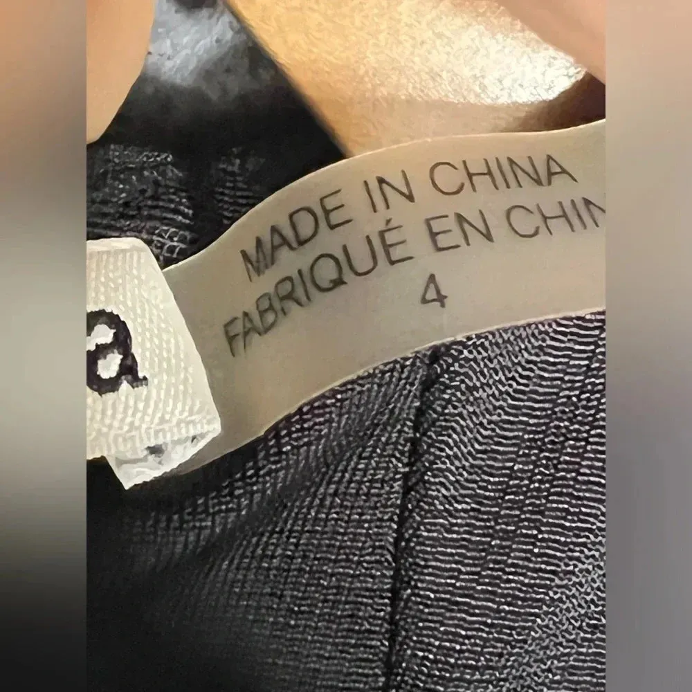 Alice & Olivia Ivy Cutout Shoulder Sleeveless Wide Leg. Size 4 - Image 10