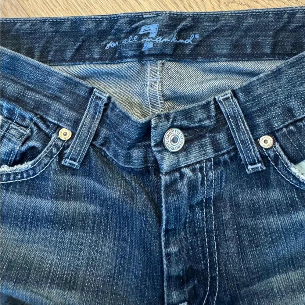 Seven 7 for all Mankind A Pocket Original Bootcut Dark Wash Jeans - Image 6