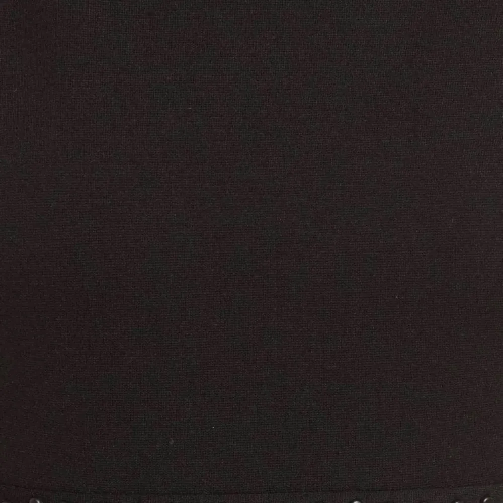 CLASSIQUES ENTIER Nordstrom Black Studded Italian Ponte Knit Skirt Dress 8 NWT - Image 5