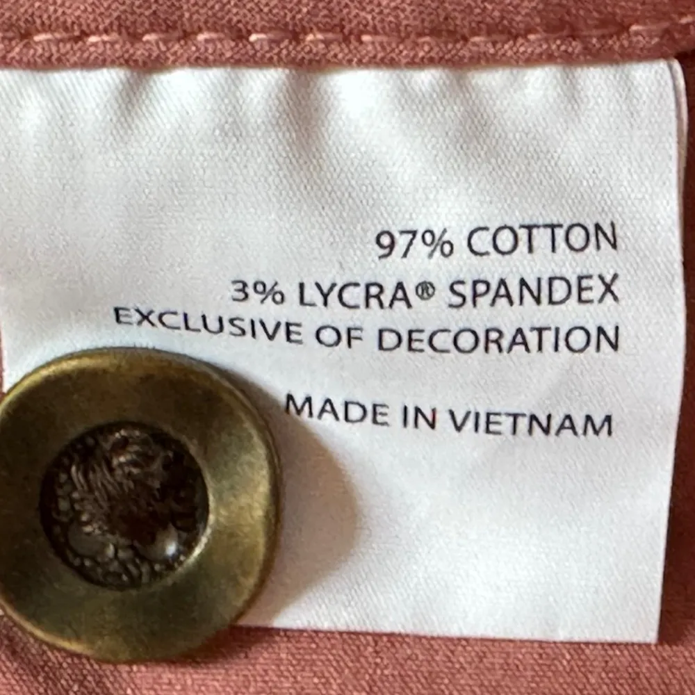 New MARKET & SPRUCE Stitch Fix Women’s Chino Shorts Sz 16 Ash Rose Preppy 3” - Image 6