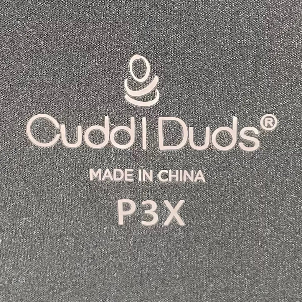 Cuddl Duds Flexwear Short-Sleeve Maxi Dress Size 3X Petite Black Stretch Slits - Image 6