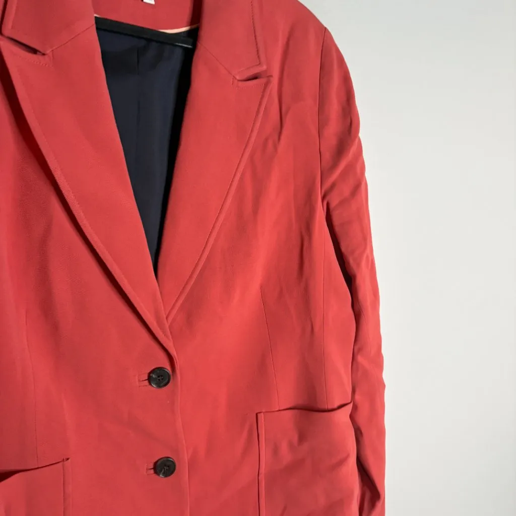 Boden salmon coral two button blazer jacket Size 14 - Image 3