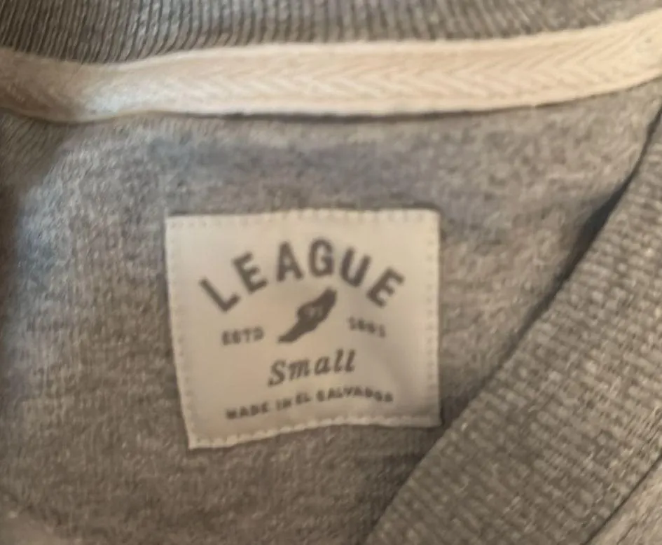 Siena College Sweatshirt Gray - Image 2