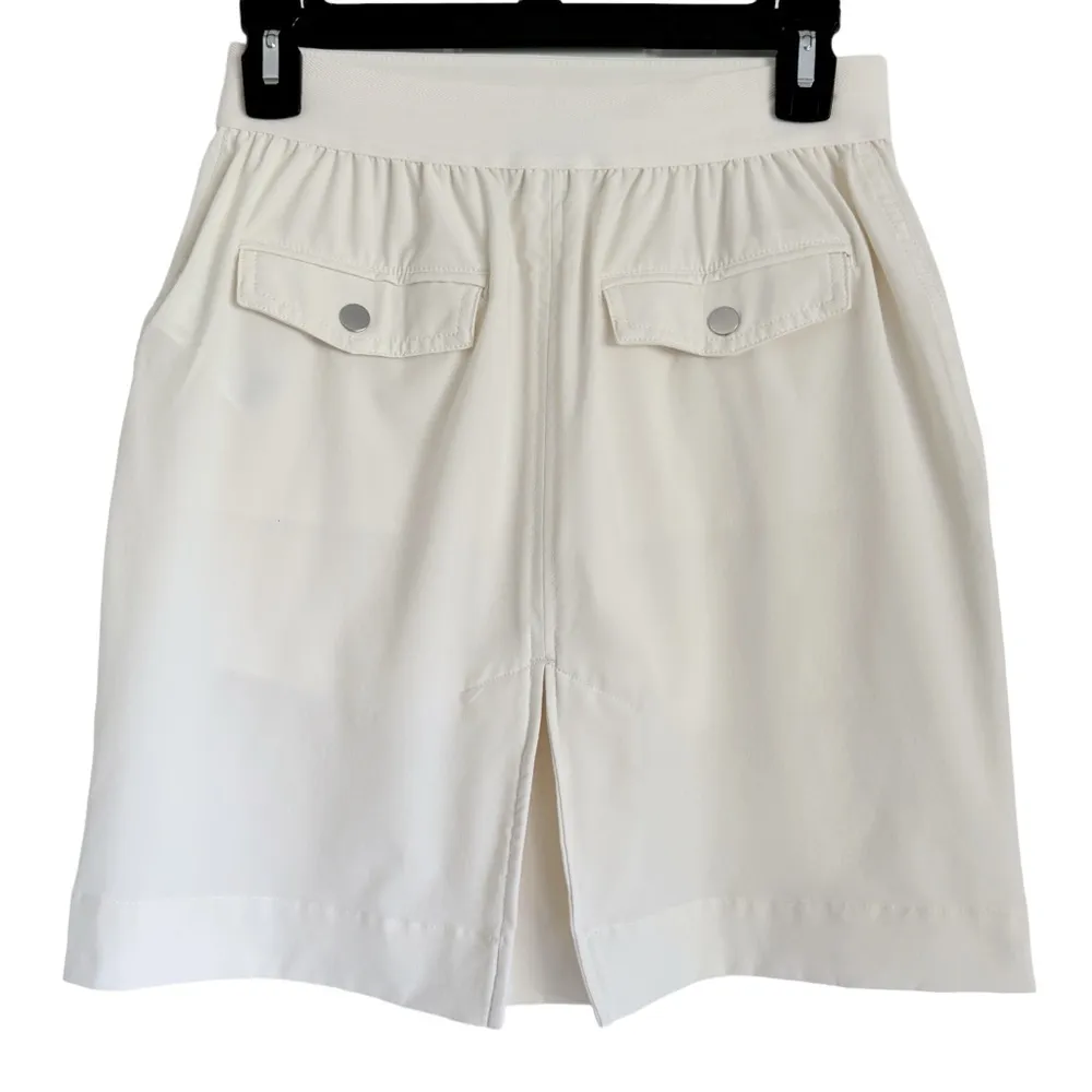 Athleta Vienna Cargo Skort Magnolia White Built in Shorts Size 2 Women’s 305514 - Image 3