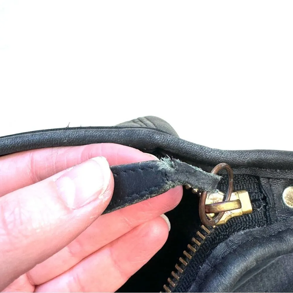 Coach Vintage Black Classic Legacy Shoulder Bag Purse - Image 11