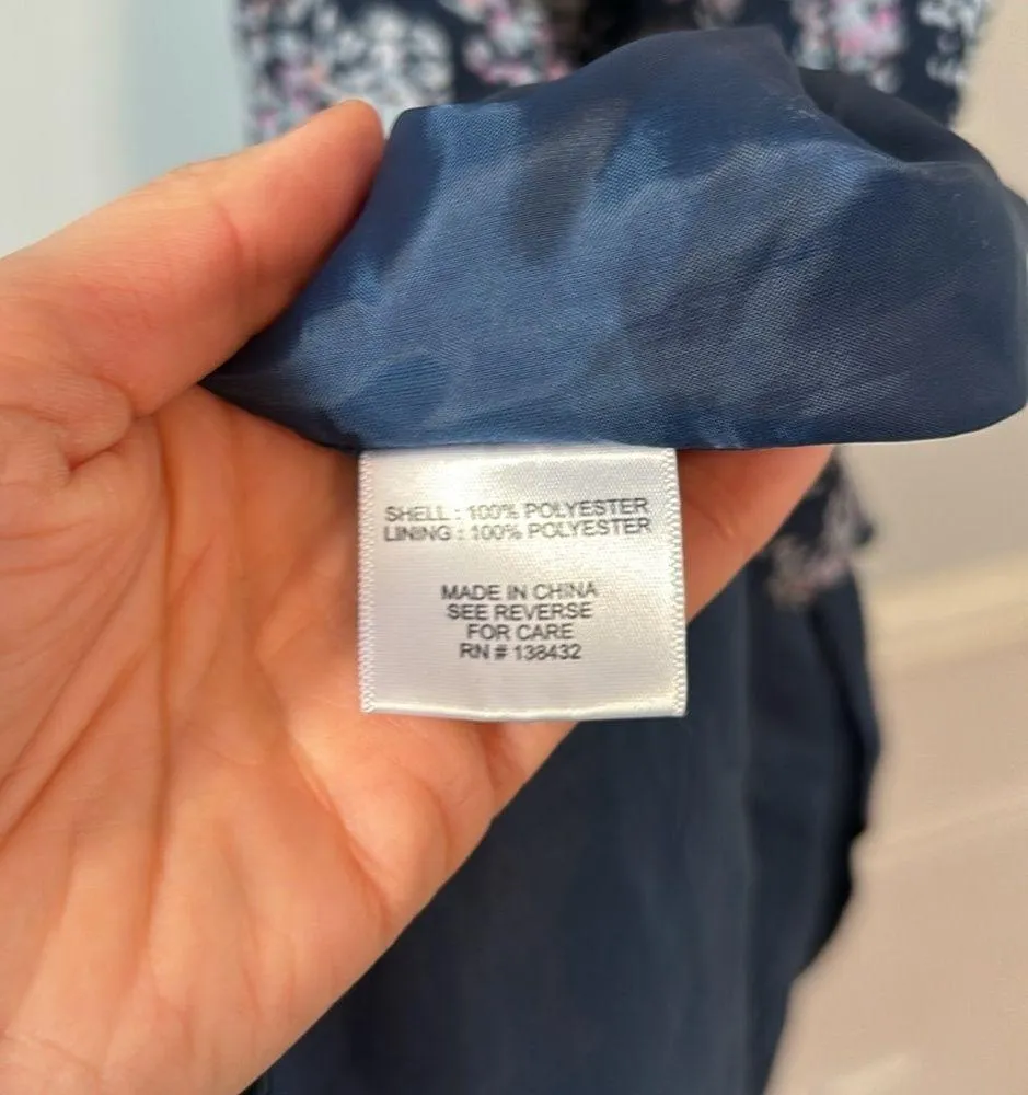 ModCloth Midi Dress Floral Flutter Sleeves Sz Small Flowy Boho Formal Pockets - Image 11