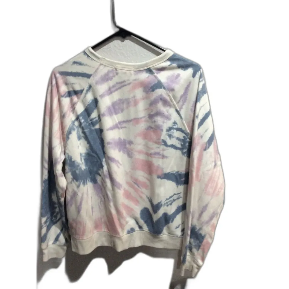 Grayson Thread Choose Happy Crew Neck Sweatshirt Medium M tie dye - Image 5