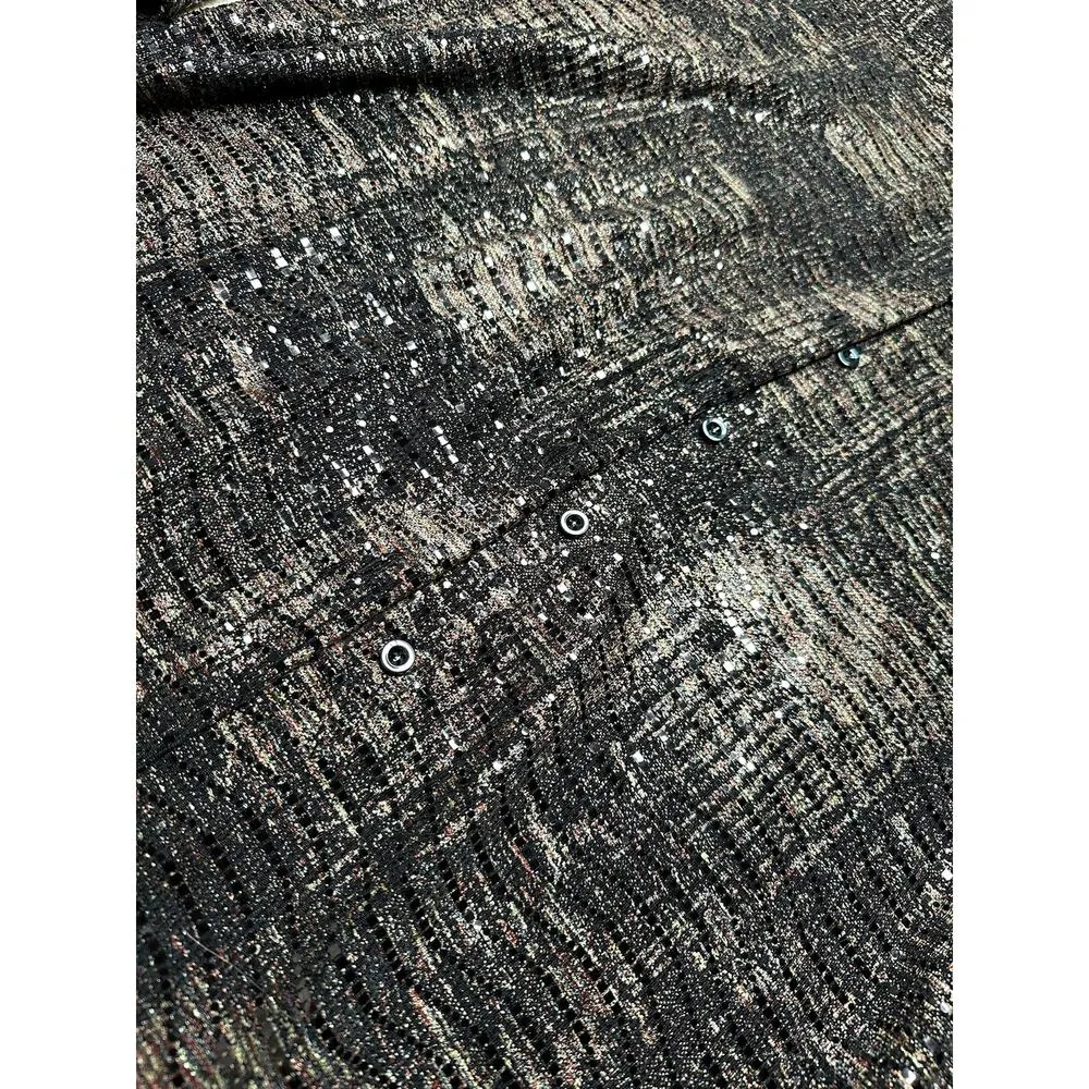 Joseph Ribkoff : Sequined Button Down Tunic - Image 5