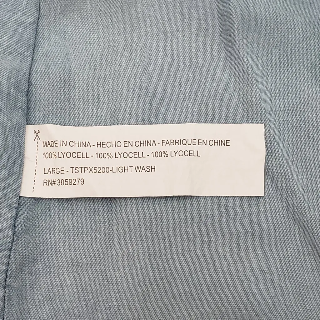 Women's Thread and Supply Light Blue Tank Top, Size L Size L - Image 4