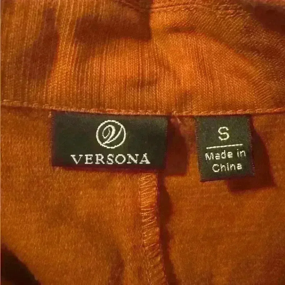 Women’s Orange Versona Zip Up Jacket - Image 4