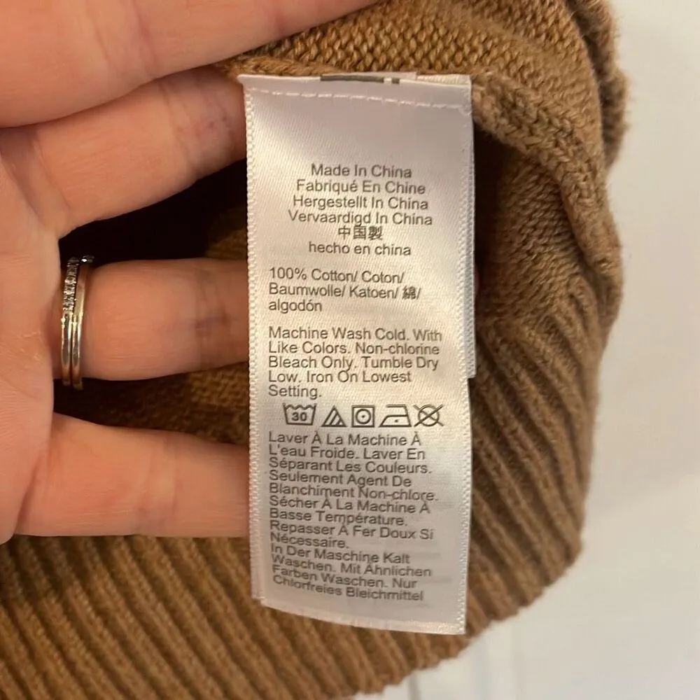 J.Crew colorblock collared button neck pullover sweater sml Blue - Image 6