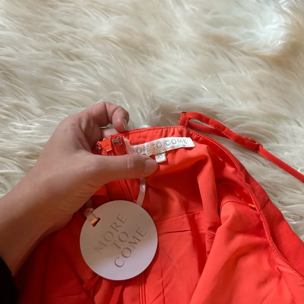 MORE TO COME Norah Wrap Romper In Red Size XS - Image 4