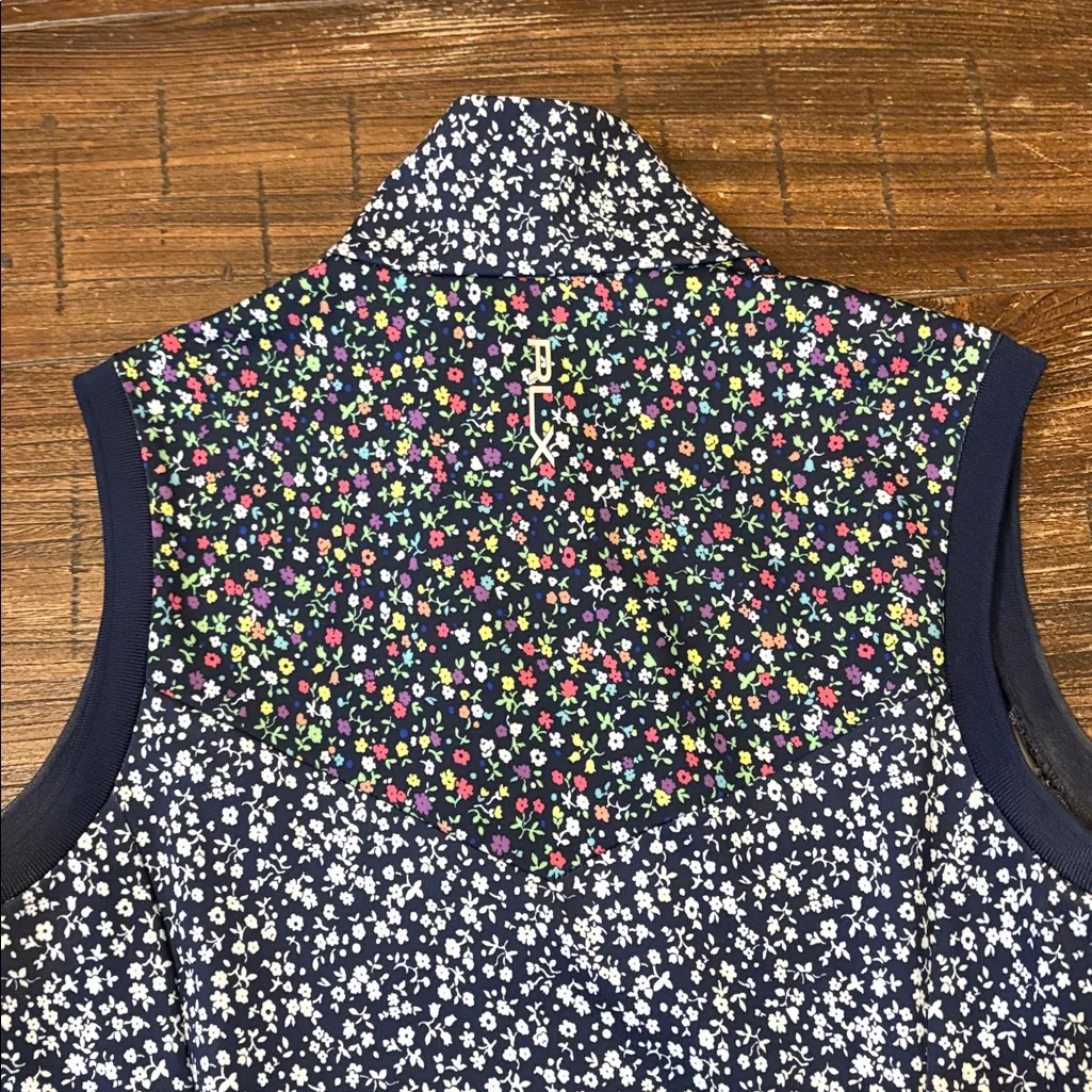 RLX Ralph Lauren Golf Dress Navy Floral Print Performance Small Small - Image 3