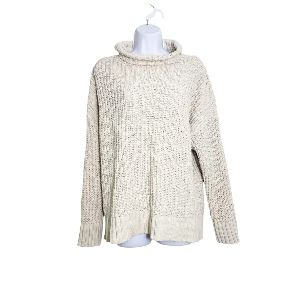 Aerie Oversized Chenille Turtleneck Sweater size XS - Image 2