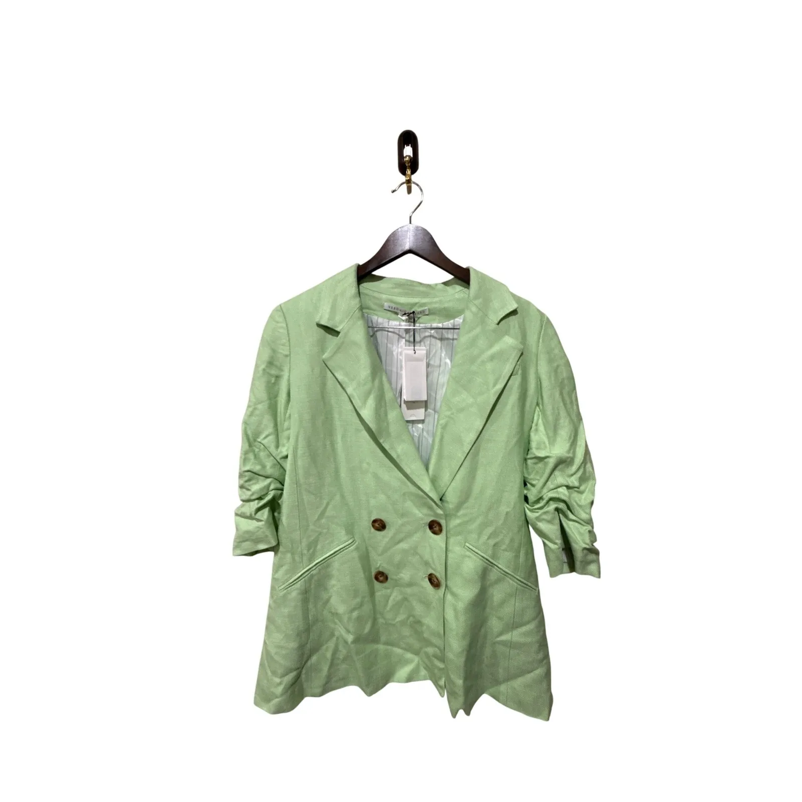 Veronica Beard Rupert Dickey Double Breasted Jacket Pistachio Size 10 - Image 10