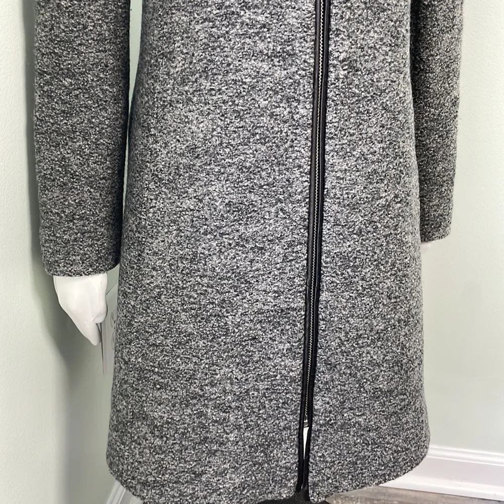 Club Monaco Italian Wool Coat Women's Outerwear Overcoat Wool Jacket - Image 4