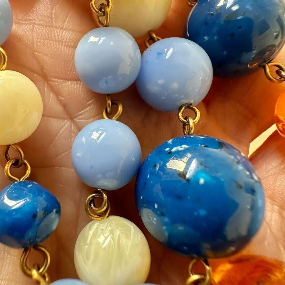 Liz Claiborne vintage beaded necklace - Image 4